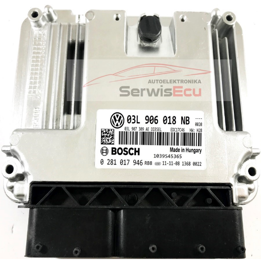 KOMPUTER ECU VW PASSAT 03L906018NB 0281017946