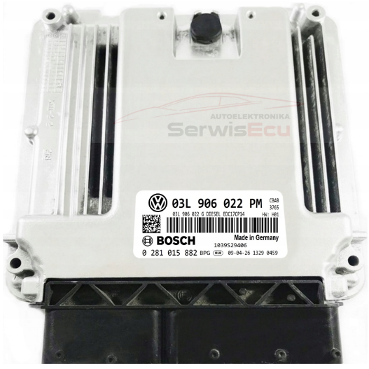 KOMPUTER ECU VW EOS 2.0 CBAB 03L906022PM 0281015882