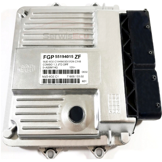 KOMPUTER ECU OPEL COMBO 55194015ZF MJD6O2.C1 + PIN