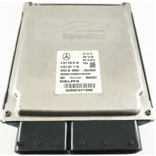 KOMPUTER ECU MERCEDES W176 A6519009702 A6519011102