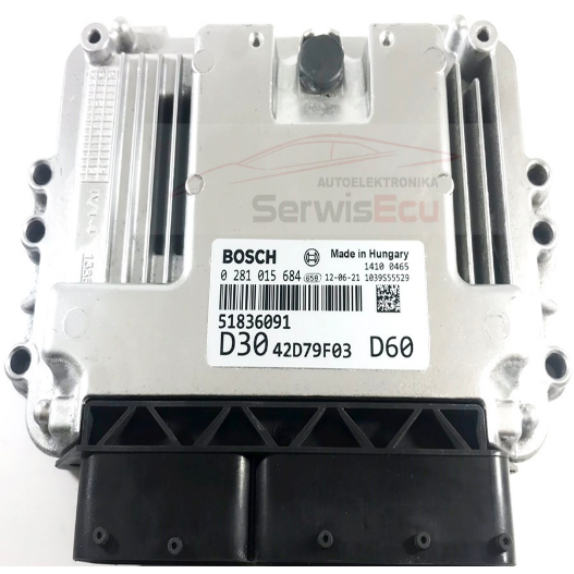 KOMPUTER ECU JUMPER DUCATO 51836091 0281015684 VIRGIN