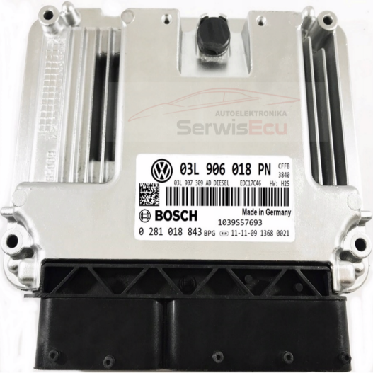 KOMPUTER ECU VW GOLF 2.0 03L906018PN 0281018843