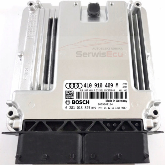 KOMPUTER ECU AUDI Q7 4L0910409M 0281018825 PROGRAMOWANIE