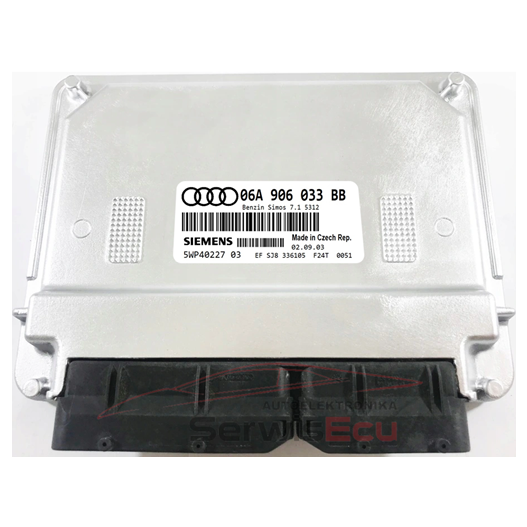 KOMPUTER AUDI A3 06A906033BB 5WP4022703 IMMO OFF