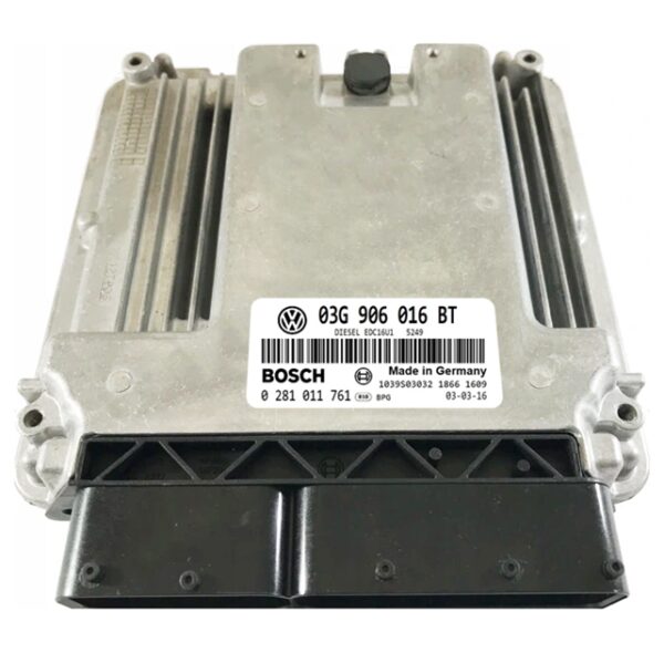 KOMPUTER ECU VW 03G906016BT 0281011761 IMMO OFF