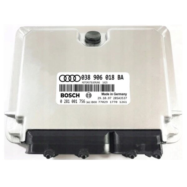 KOMPUTER ECU AUDI 038906018BA 0281001756 IMMO OFF