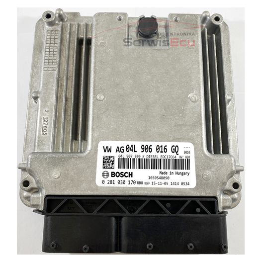 KOMPUTER ECU VW CADDY 2.0 04L906016GQ 0281030170