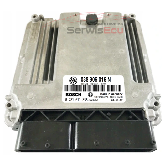 KOMPUTER ECU VW T5 1.9 038906016N 0281011855