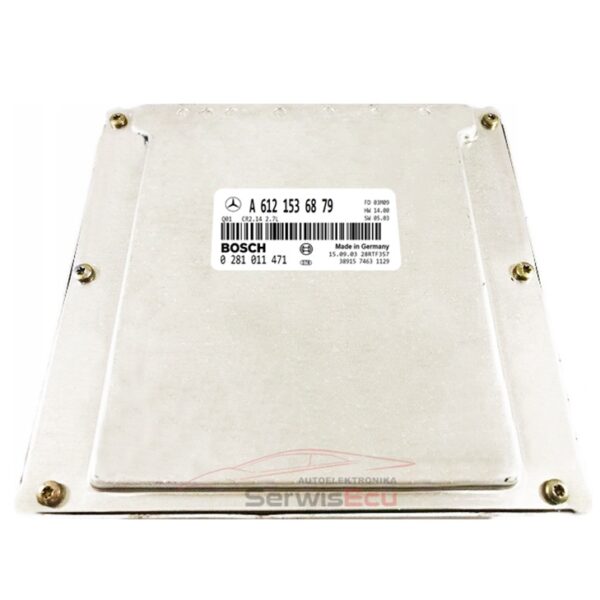 KOMPUTER ECU MERCEDES 2.7 CDI A6121536879 0281011471 VIRGIN