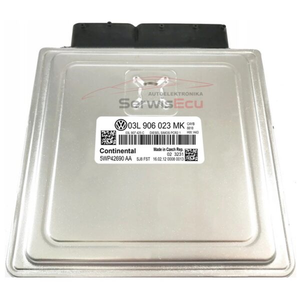 KOMPUTER ECU VW GOLF 1.6 CAYB PCR2.1 03L906023MK 5WP42690AA