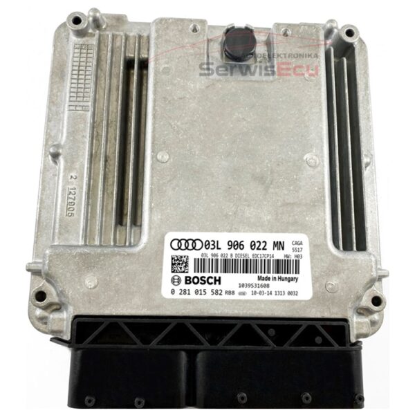 KOMPUTER ECU AUDI 2.0 CAGA EDC17CP14 03L906022MN 0281015582