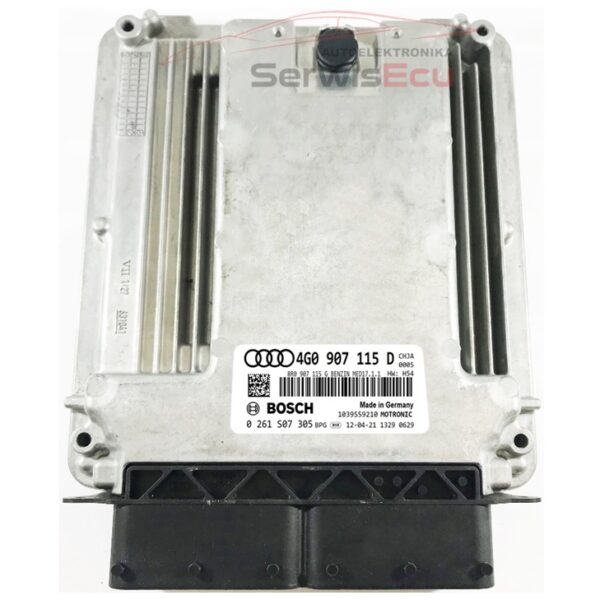 KOMPUTER ECU AUDI A6 MED17.1.1 CHJA 0261S07305 4G0907115D