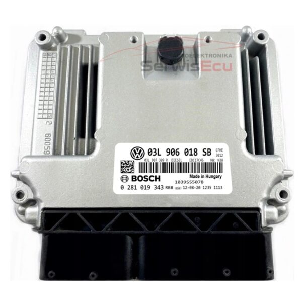 KOMPUTER ECU VW CADDY 2.0 CFHE 03L906018SB 0281019343