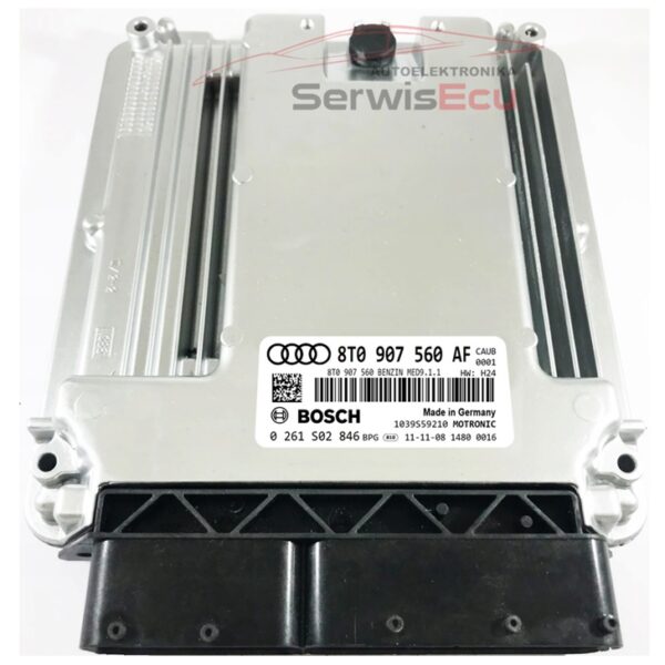 KOMPUTER ECU AUDI 4.2 CAUB MED9.1.1 0261S02846 8T0907560AF