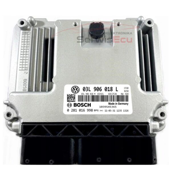 KOMPUTER ECU SEAT ALHAMBRA 2.0 03L906018L 0281016998