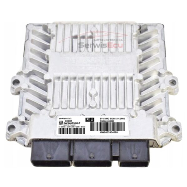 KOMPUTER ECU CITROEN C5 2.0 5WS40258H-T 9663008280