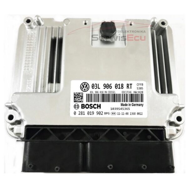 KOMPUTER ECU SKODA 2.0 03L906018RT 0281019902