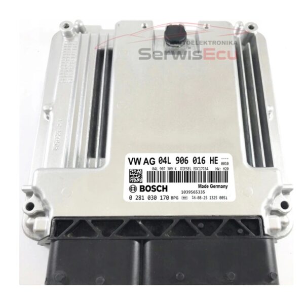 KOMPUTER ECU VW SHARAN 2.0 04L906016HE 0281030170