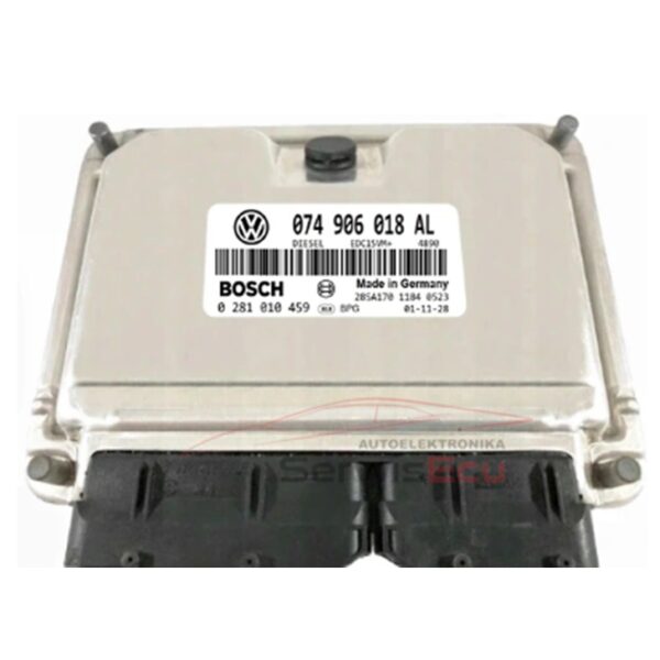 KOMPUTER ECU VW T4 074906018AL 0281010459 IMMO OFF
