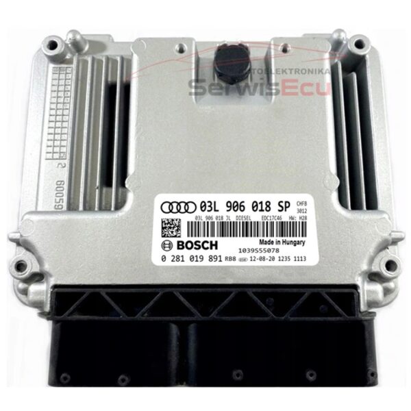 KOMPUTER ECU AUDI A4 2.0TDI 03L906018SP 0281019891