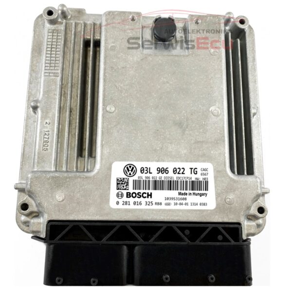 KOMPUTER ECU SEAT EXEO CAGC 2.0TDI 03L906022TG 0281016325 PLUG&PLAY