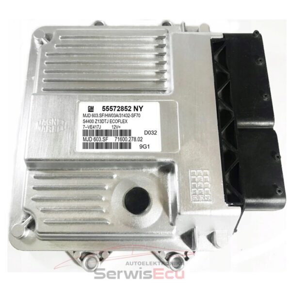 KOMPUTER OPEL CORSA D 55572852 NY MJD603.SF + PIN