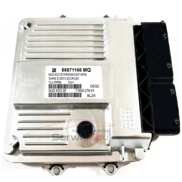KOMPUTER OPEL CORSA D 55571108 MJD6O3.SF MQ + PIN