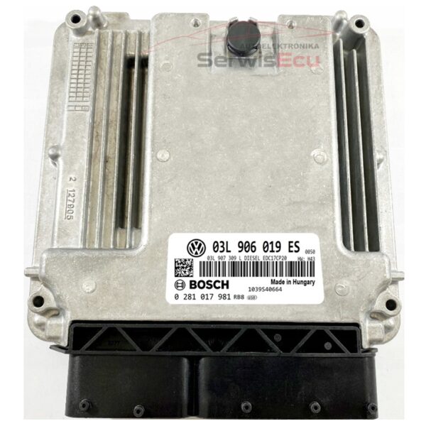 ECU VW T5 2.0 EDC17CP20 03L906019ES 0281017981