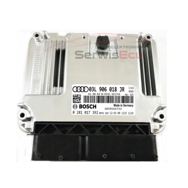 KOMPUTER ECU AUDI 2.0 TDI 03L906018JR 0281017392