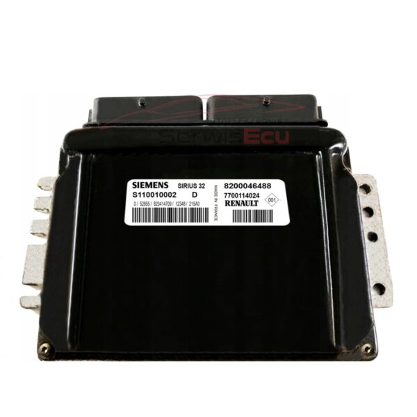 KOMPUTER ECU MEGANE SIRIUS32 S110010002D 8200046488 CZYSTY
