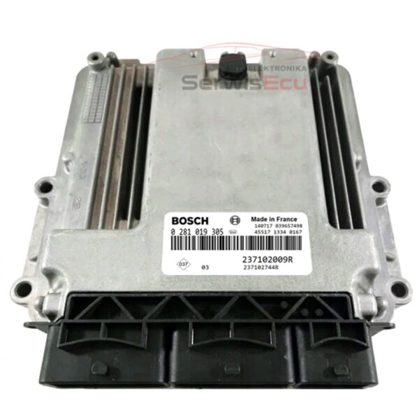 KOMPUTER ECU RENAULT SCENIC III 1.6 0281019305 237102009R