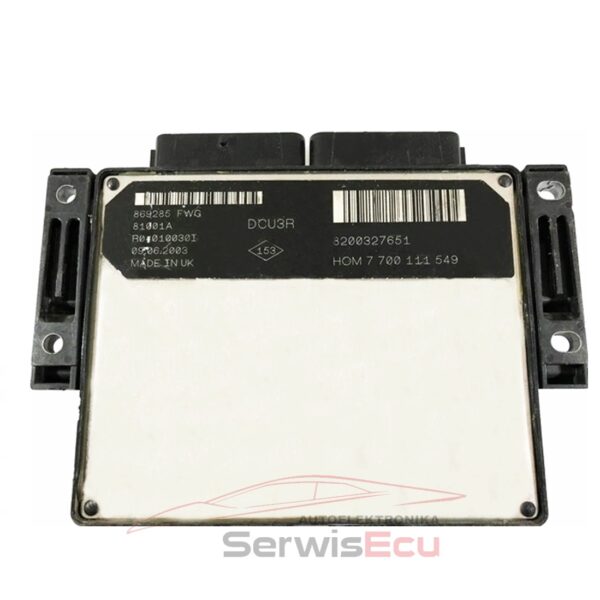 KOMPUTER RENAULT 8200327651 7700111549 IMMO OFF