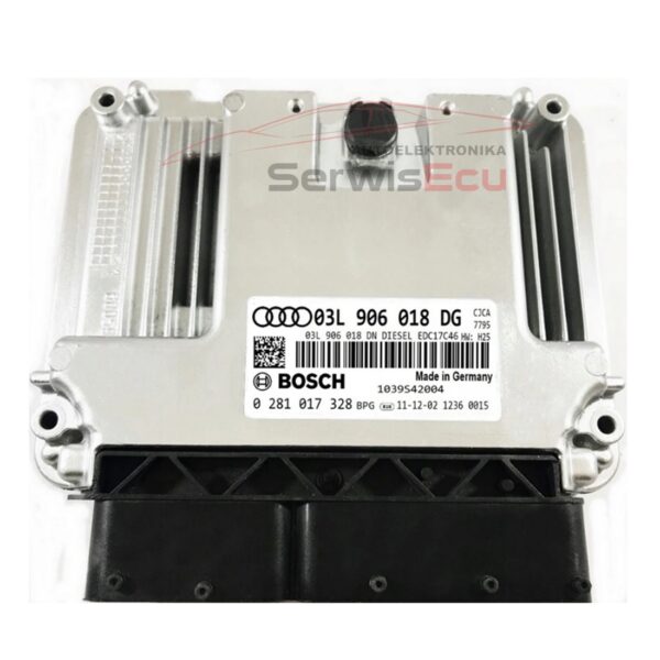 KOMPUTER ECU AUDI 2.0 TDI 03L906018DG 0281017328