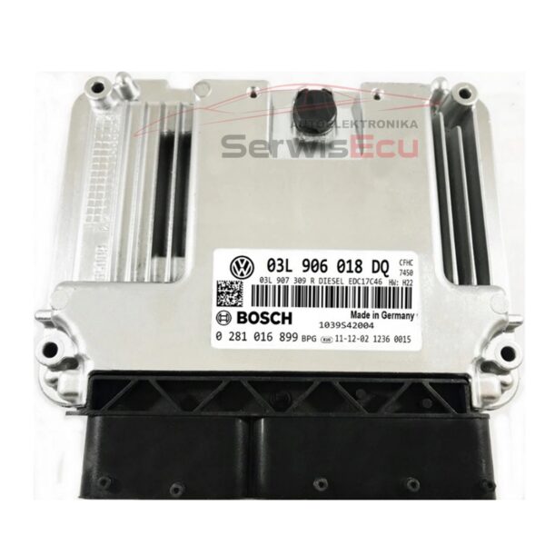 KOMPUTER ECU VW TOURAN 2.0 03L906018DQ 0281016899