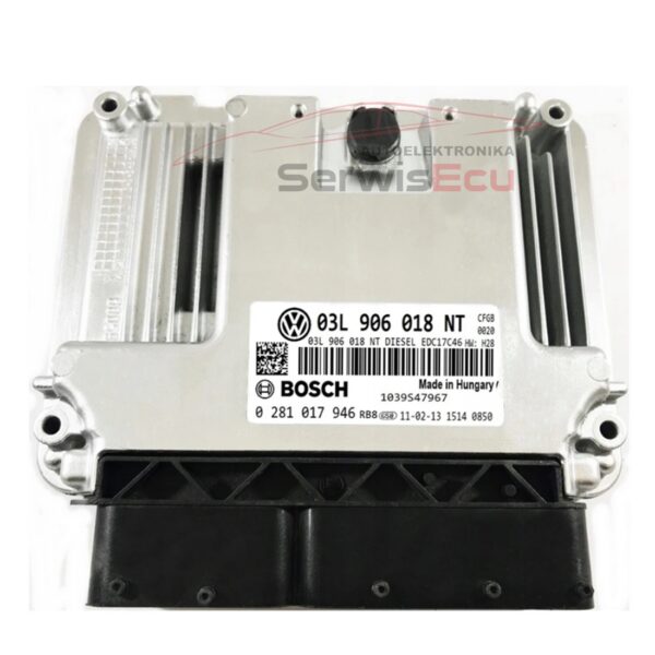 KOMPUTER ECU VW GOLF 2.0 03L906018NT 0281017946