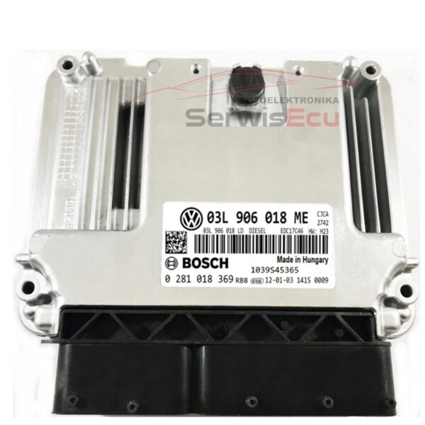KOMPUTER ECU SEAT 2.0 03L906018ME 0281018369