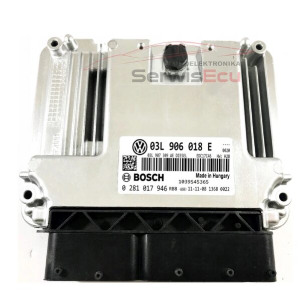KOMPUTER ECU VW TIGUAN 2.0 03L906018E 0281017946