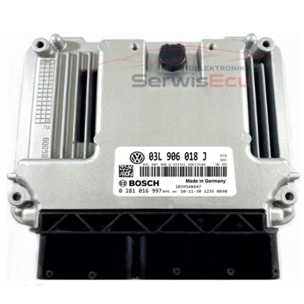 KOMPUTER ECU VW SHARAN 03L906018J 0281016997