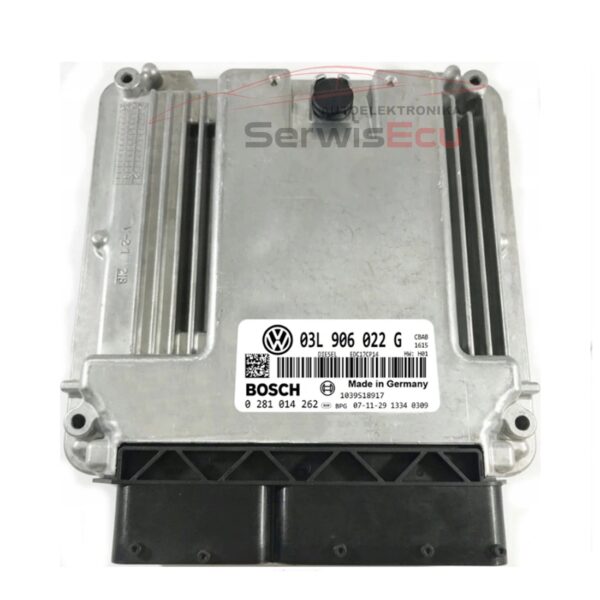 KOMPUTER VW TIGUAN 2.0 TDI 03L906022G 0281014262 PLUG AND PLAY