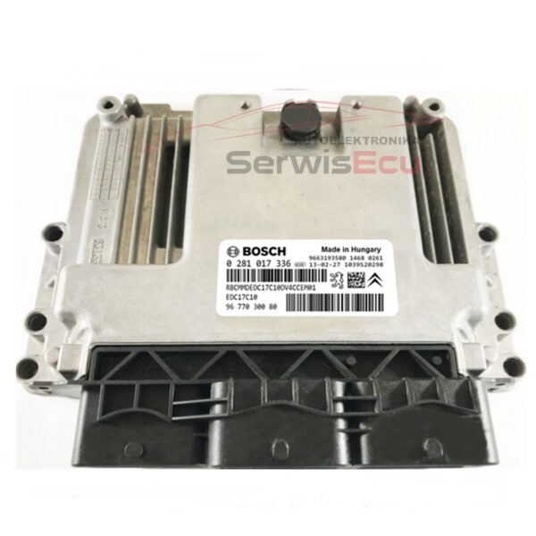 KOMPUTER ECU CITROEN C4 1.4 0281017336 9677030080