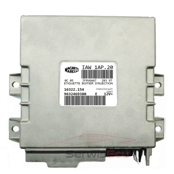 KOMPUTER ECU PEUGEOT 406 1.8 IAW1AP.20 9632469380 IMMO OFF