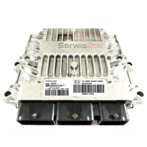 KOMPUTER ECU CITROEN 1.4 SID805 9663181680 5WS40514A-T