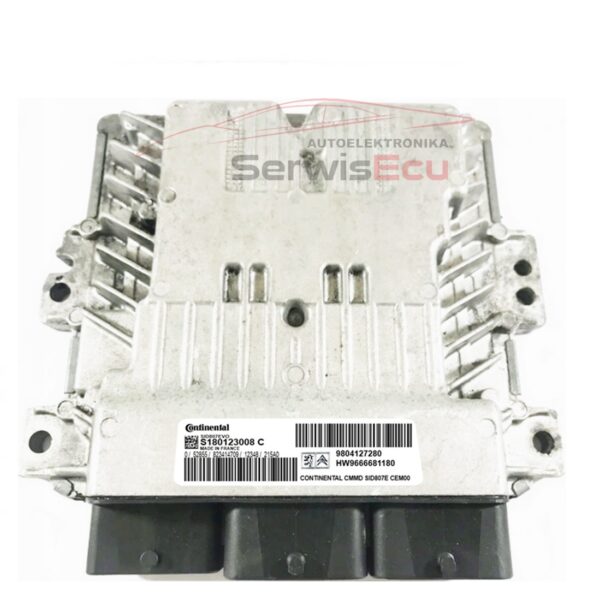KOMPUTER ECU CITROEN C4 S180123008C 9666681180