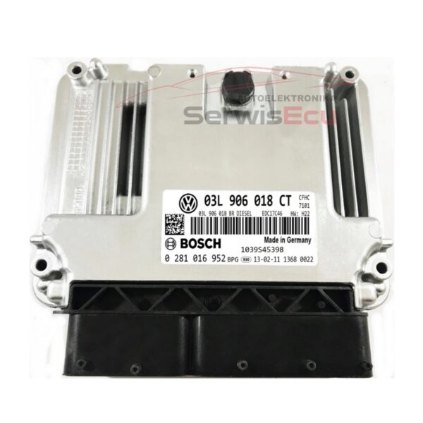 KOMPUTER SKODA OCTAVIA 2.0 03L906018CT 0281016952
