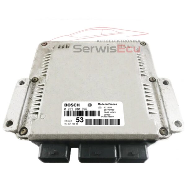 KOMPUTER ECU CITROEN EDC15C2 2.0 0281010996 9646774280