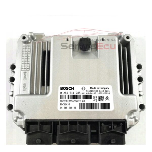 KOMPUTER ECU CITROEN C3 1.4 0281011785 9658556880 IMMO OFF