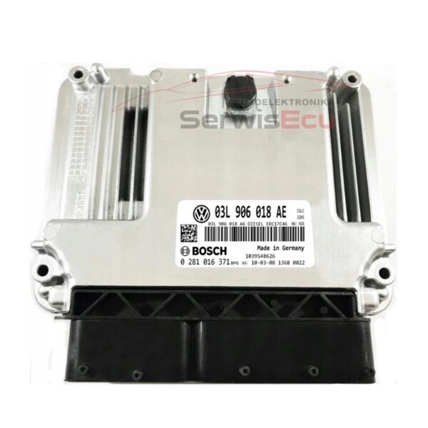 KOMPUTER ECU AUDI A3 2.0 03L906018AE 0281016371