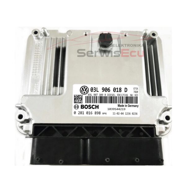 KOMPUTER ECU VW TOURAN 2.0 03L906018D 0281016898