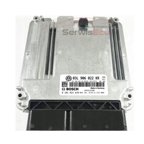 KOMPUTER ECU VW GOLF 2.0 03L906022KR 0281015439 PLUG&PLAY