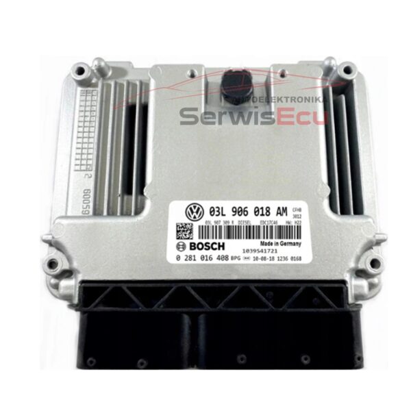 KOMPUTER ECU VW GOLF 2.0 03L906018AM 0281016408